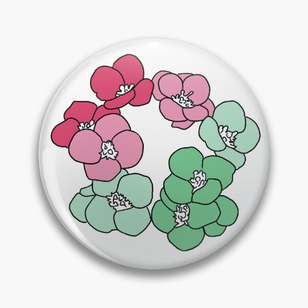 Item preview, Abrosexual Pride Flowers designed and sold by Aly's Art Shop.