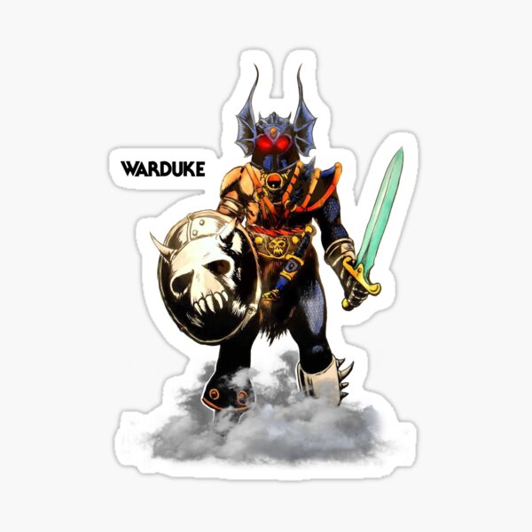 Item preview, Advanced Dungeons & Dragons Vintage LJN Style Toy Card style Art - WAR DUKE designed and sold by Michaelofthe80s.