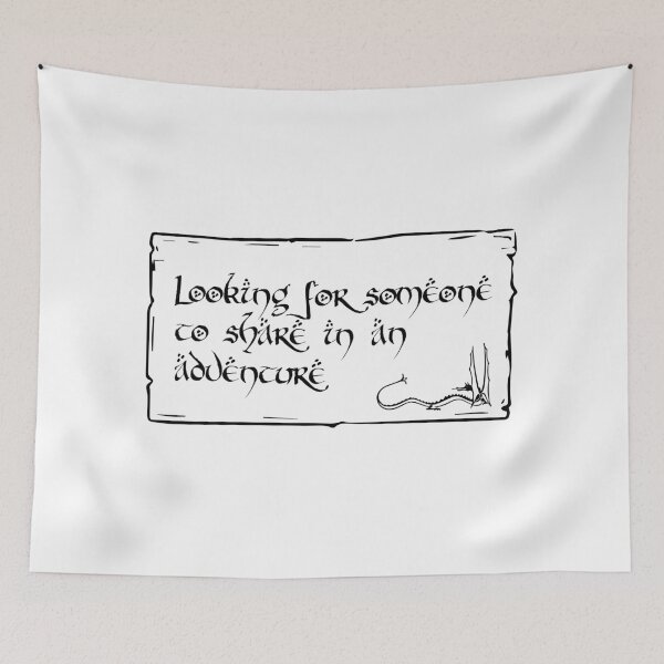 Item preview, Looking for Adventurers (Smaug and Lonely Mountain) designed and sold by yisela.