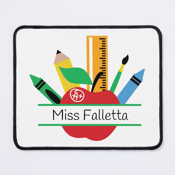 Item preview, Miss Falletta, Teacher Name, School Supplies designed and sold by kowendesigns.