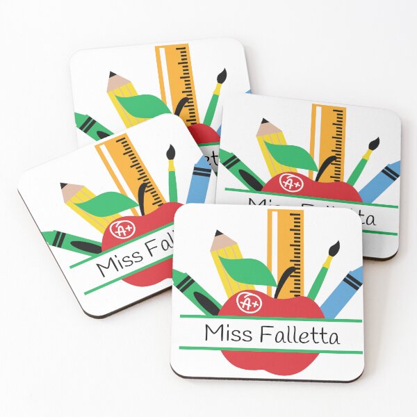 Item preview, Miss Falletta, Teacher Name, School Supplies designed and sold by kowendesigns.