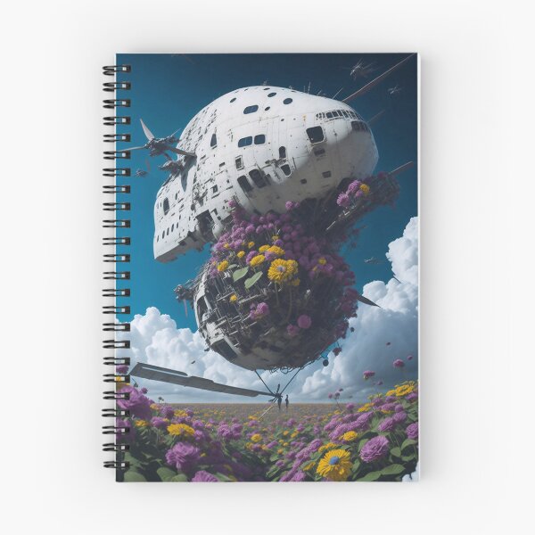 Item preview, Spaceship in the world of flowers designed and sold by m-y-A-I-A-R-T-.