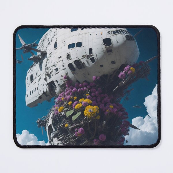 Item preview, Spaceship in the world of flowers designed and sold by M-Y-A-R-T-.