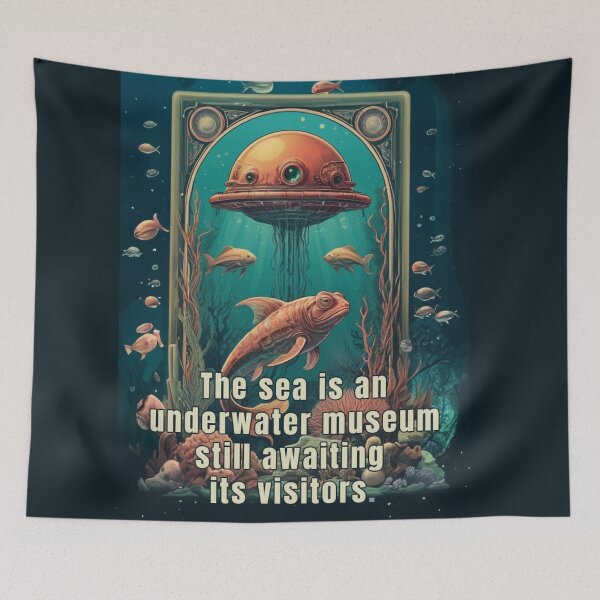 Item preview, The sea is an underwater museum still awaiting its visitors. be quotes designed and sold by La Loca.