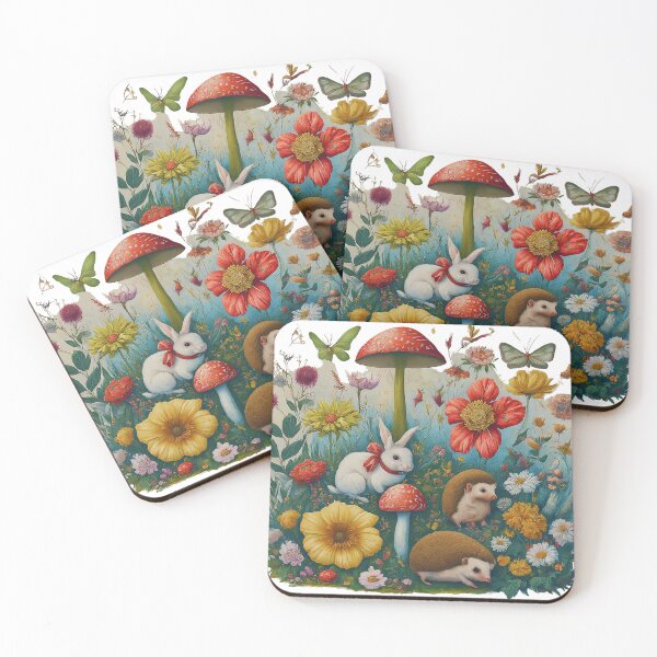 Item preview, Hedgehogs Cottagecore designed and sold by FitEnvy.