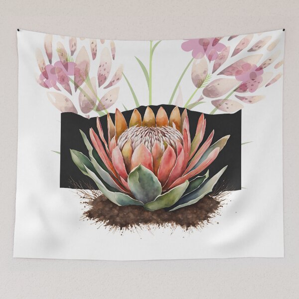 Item preview, Protea flower lovers designed and sold by Yeyishop.