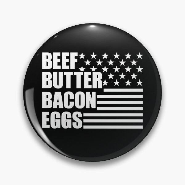 Item preview, Beef Bacon Butter Eggs Carnivore Diet American Flag BBBE designed and sold by inkedtee.
