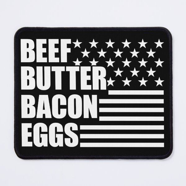 Item preview, Beef Bacon Butter Eggs Carnivore Diet American Flag BBBE designed and sold by inkedtee.