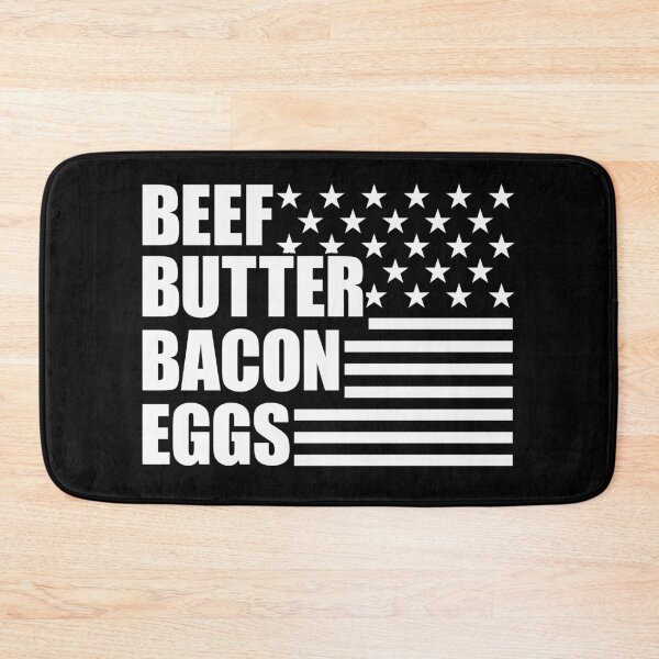Item preview, Beef Bacon Butter Eggs Carnivore Diet American Flag BBBE designed and sold by inkedtee.