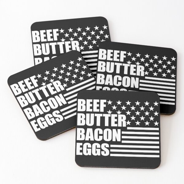 Item preview, Beef Bacon Butter Eggs Carnivore Diet American Flag BBBE designed and sold by inkedtee.