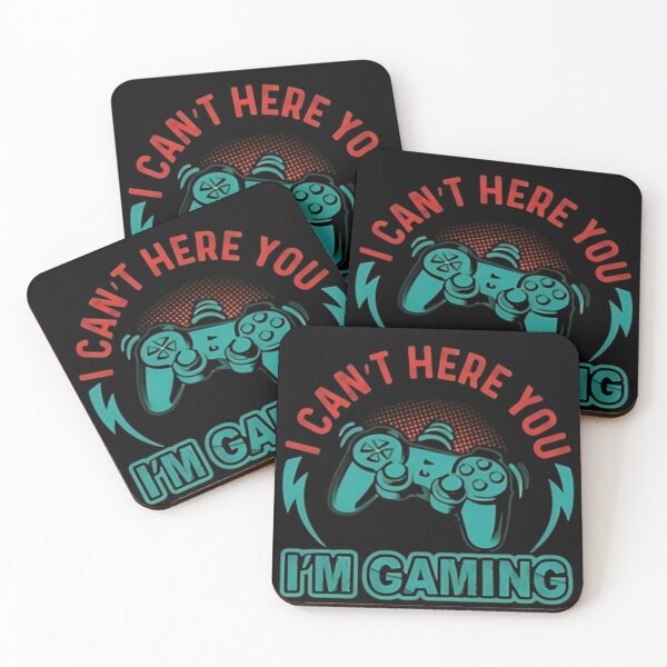 Item preview, I can't here you i'm gaming Gaming T-Shirt design Template designed and sold by Kyilestore.