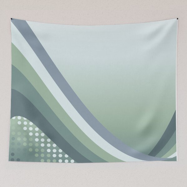 Item preview, The Beauty of Colourful Waved Lines designed and sold by chathai.