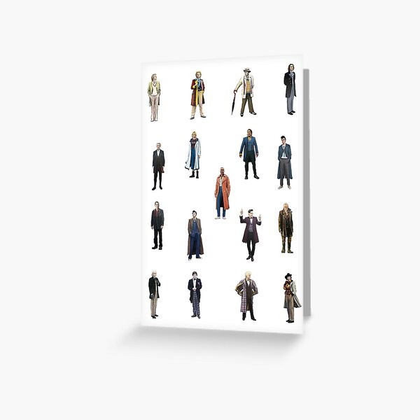 Item preview, The Complete Dr Who Incarnations designed and sold by Kavatar.