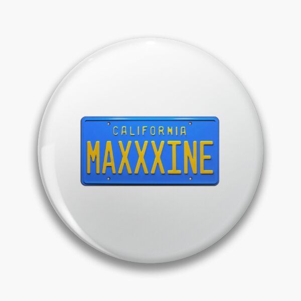 Item preview, A24 Maxxxine license plate designed and sold by chromaticanico.