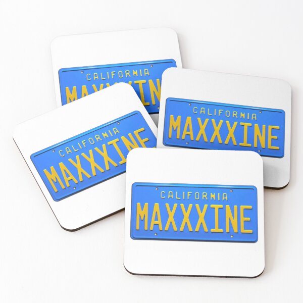 Item preview, A24 Maxxxine license plate designed and sold by chromaticanico.