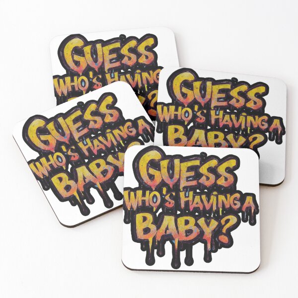 Item preview, Guess Wo's having a baby? designed and sold by FitEnvy.