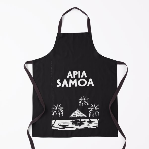 Item preview, A Vintage Travel Illustration of Apia - Samoa designed and sold by GoodOldVintage.