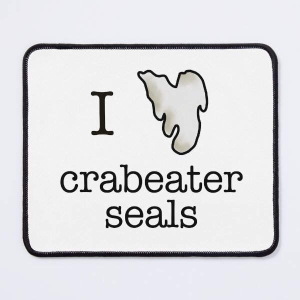 Item preview, I heart crabeater seals designed and sold by taylorrowan.