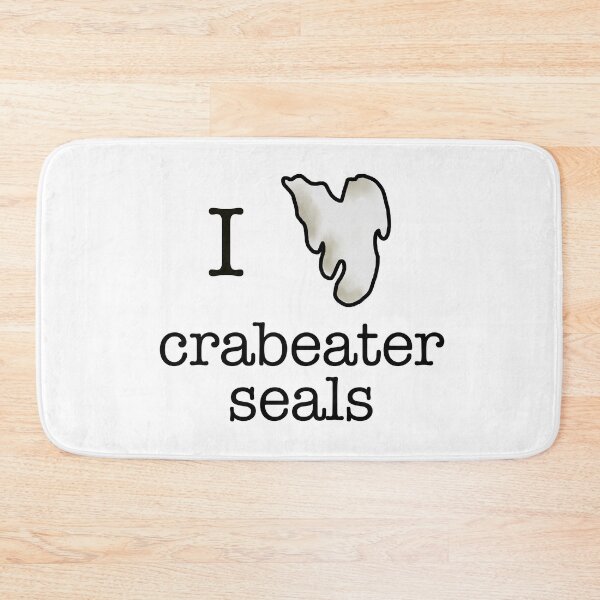 Item preview, I heart crabeater seals designed and sold by taylorrowan.