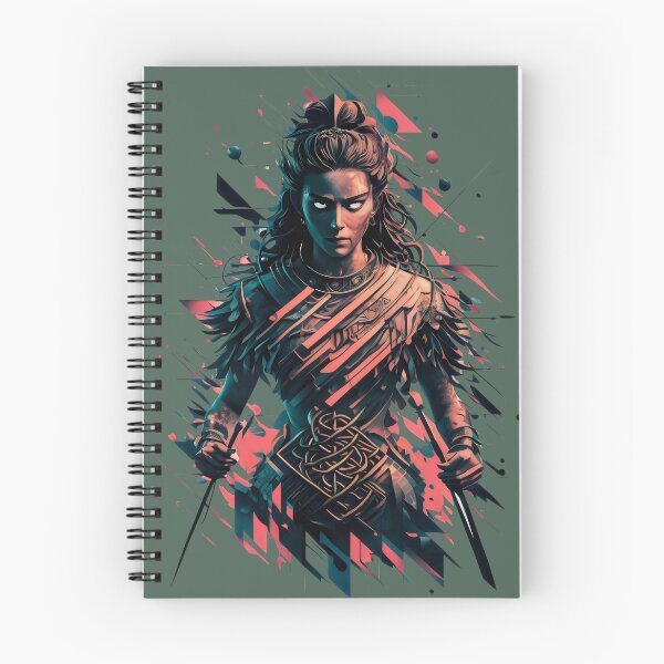 Item preview, The Spirit of The Celt Queen Maeve. Celtic Goddess in Ink Design designed and sold by CELTIC-DESIGNS.