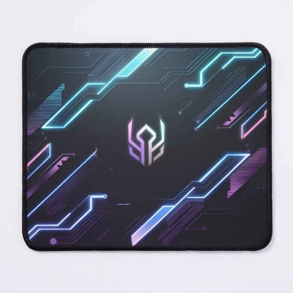 Item preview, Cyberpunk Neon Gaming Mouse Pad designed and sold by Madanart.