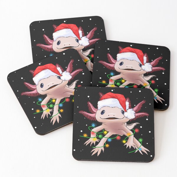 Item preview, Extra festive axolotl, Xmas Axolotl christmas santa axolotl men women kids.  designed and sold by Taylor  ART.