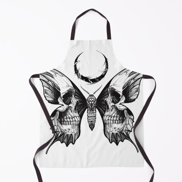 Item preview, skull butterfly designed and sold by LecoLA.