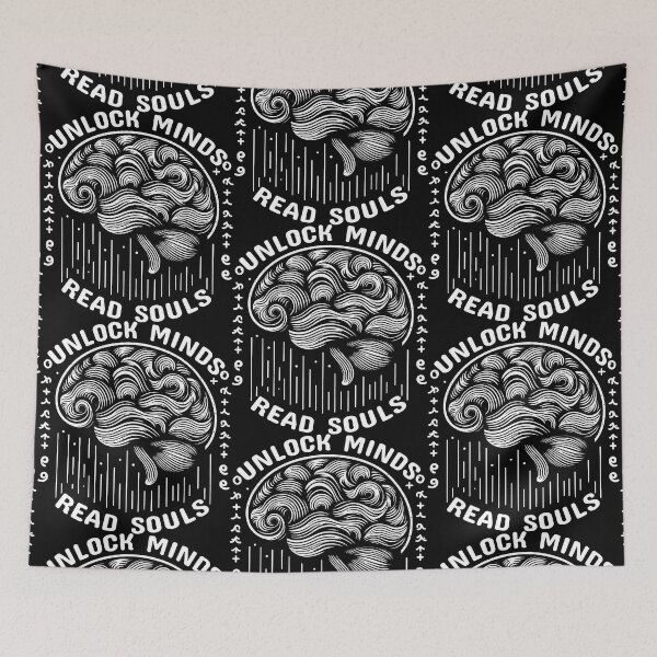 Item preview, UNLOCK MINDS READ SOULS: Unveiling the Hidden Depths of the Human Mind designed and sold by SplashTastic.
