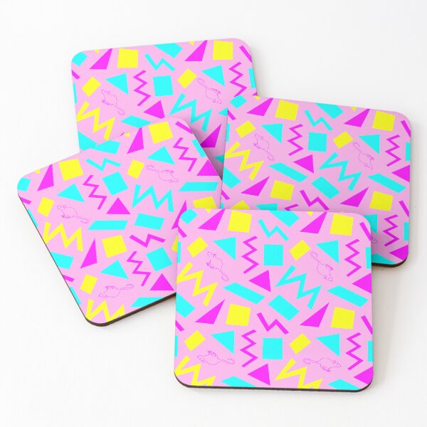 Item preview, Rat Girl Summer Retro Rat 90s Vintage Inspired Color Block designed and sold by FairRage.