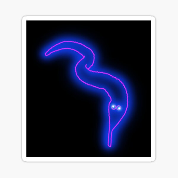 Item preview, UV Worm on a String designed and sold by Shadarinth.