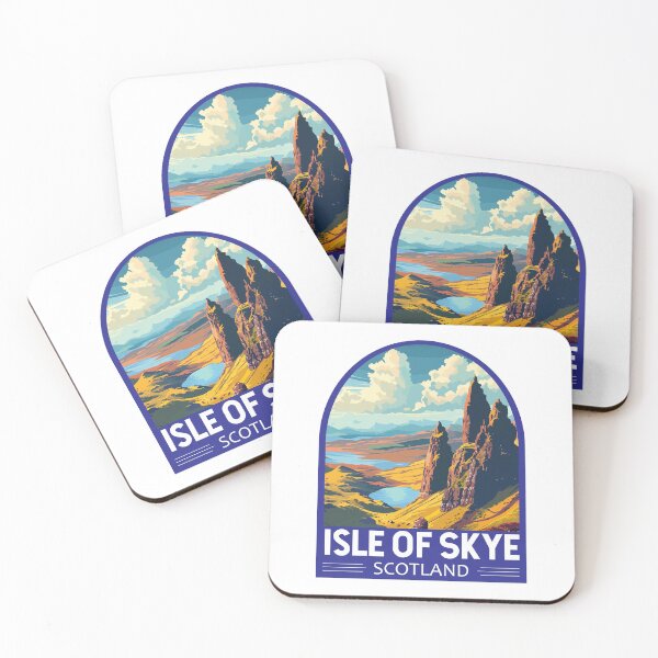 Item preview, Isle of Skye Scotland Travel Art Emblem designed and sold by KrisSidDesigns.