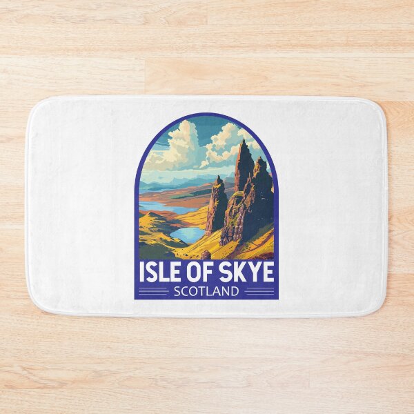 Item preview, Isle of Skye Scotland Travel Art Emblem designed and sold by KrisSidDesigns.