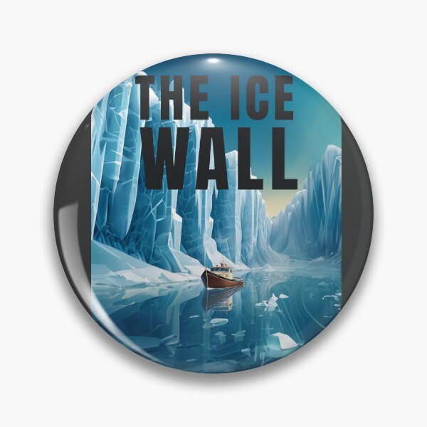 Item preview, THE ICE WALL Antarctica adventure gif travel designed and sold by La Loca.