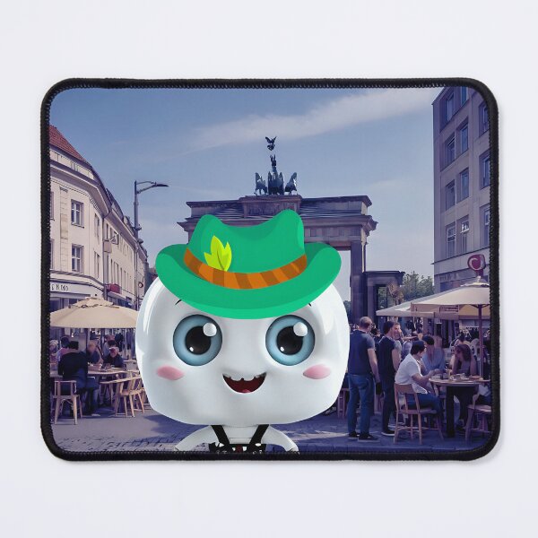 Item preview, Spark the happy tooth visiting Berlin designed and sold by roman747.