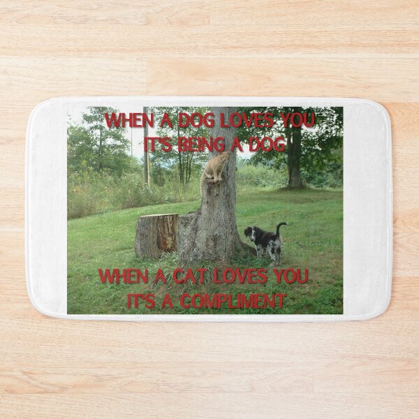 Item preview, DOGS VS. CATS FOR CAT LOVERS designed and sold by sparkysrandom.