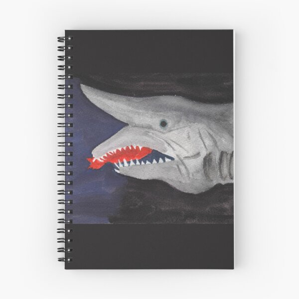 Item preview, Goblin Shark attacking designed and sold by JackieFrost13.