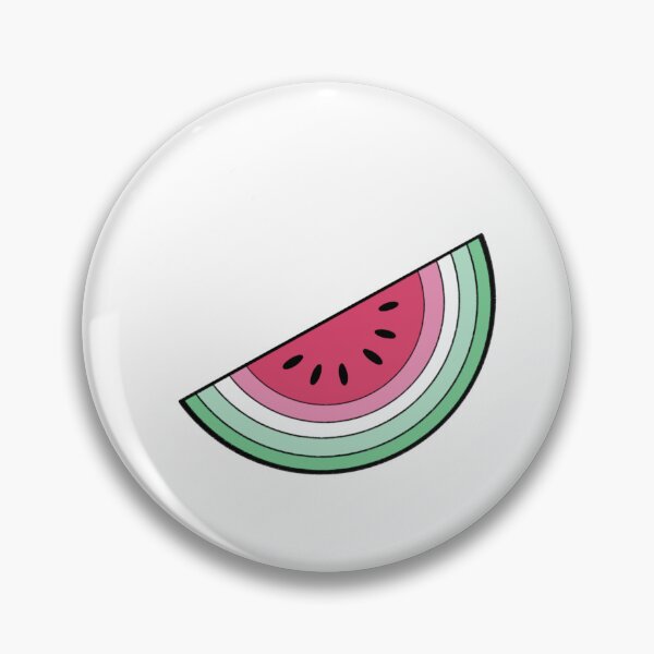 Item preview, Subtle Abrosexual Pride Watermelon designed and sold by Aly's Art Shop.