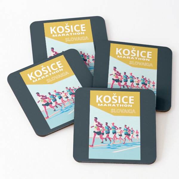 Item preview, A Vintage Travel Illustration of Kosice Marathon - Slovakia  designed and sold by GoodOldVintage.