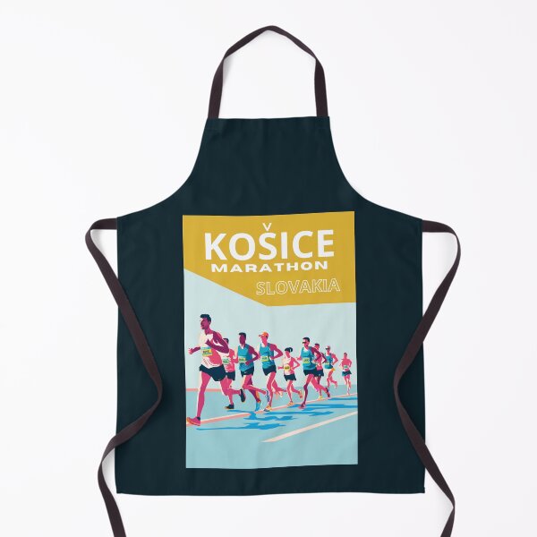 Item preview, A Vintage Travel Illustration of Kosice Marathon - Slovakia designed and sold by GoodOldVintage.