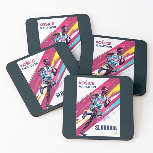 Item preview, A Vintage Travel Illustration of Kosice Marathon - Slovakia  designed and sold by GoodOldVintage.