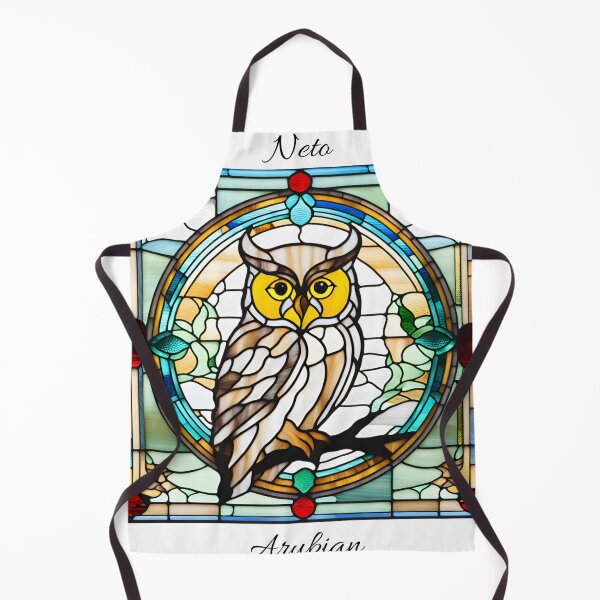 Item preview, Owl in the church window designed and sold by NetoArubian.