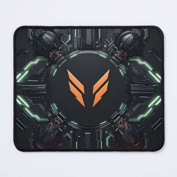 Item preview, Neon Tech Gaming Mouse Pad 3D Design designed and sold by Madanart.