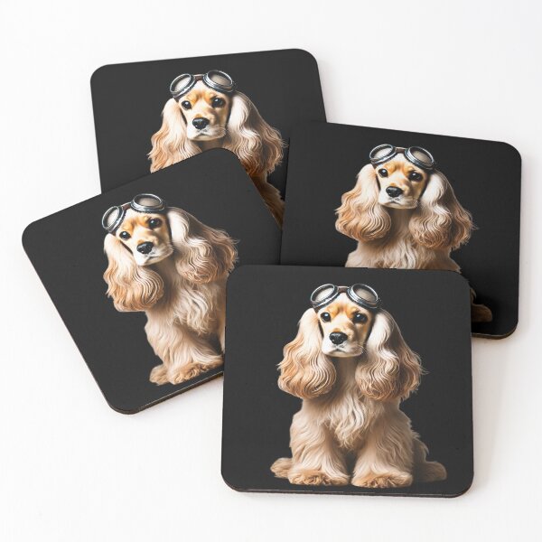 Item preview, Cocker Spaniel Punk De Vapor designed and sold by Web Hobey Digital.