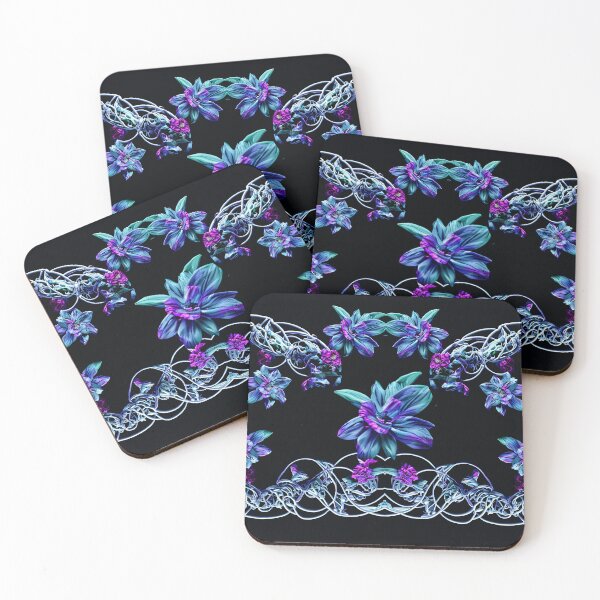Item preview, Spiny Flowers designed and sold by Pebbledrops.
