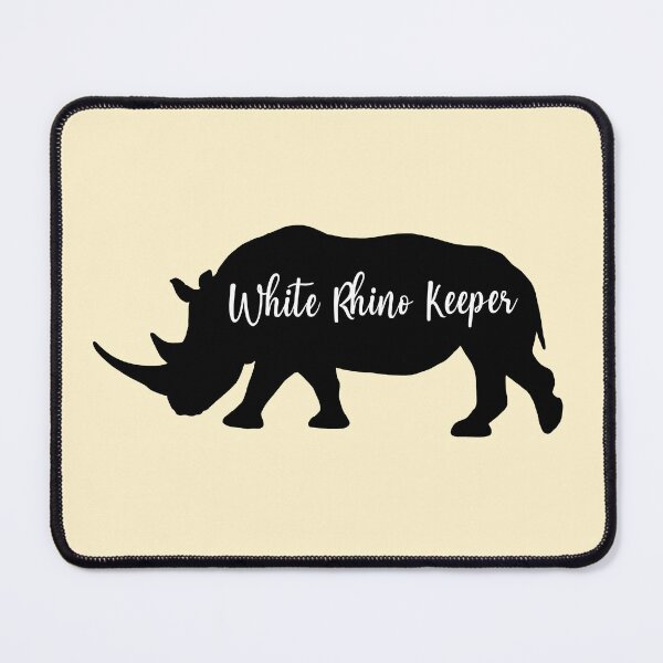 Item preview, White Rhino Keeper designed and sold by taylorrowan.