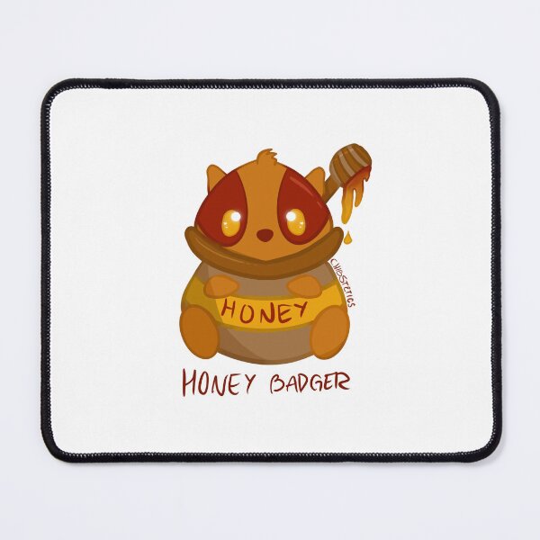 Item preview, Honey Badger (Foodimals) designed and sold by Chibstetics.