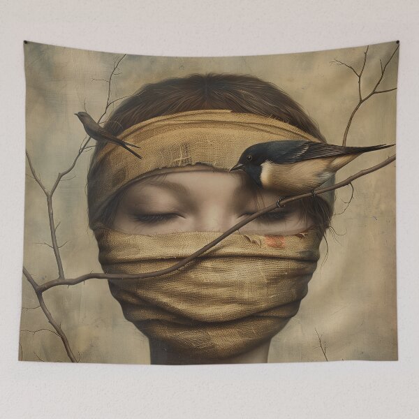 Item preview, Goth Bird Woman Of Sadness 3 designed and sold by Gypsykiss.