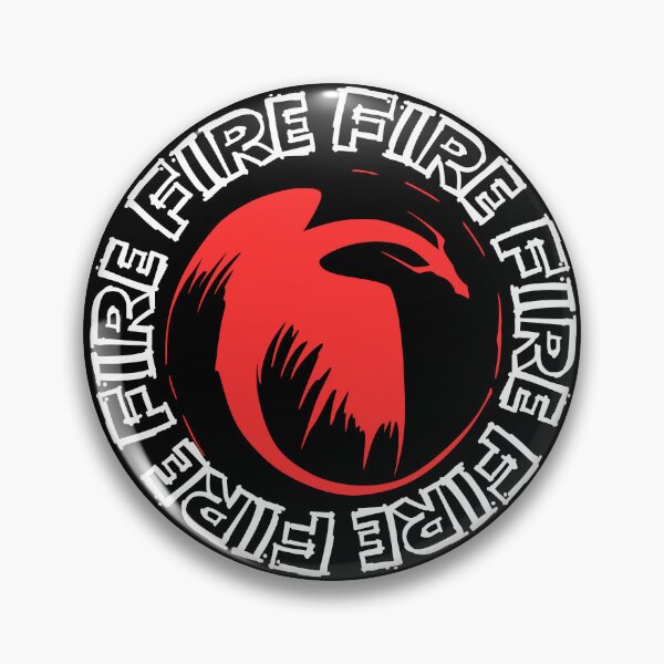 Item preview, Red Fire Dragon (Dark) designed and sold by ViperSaint.