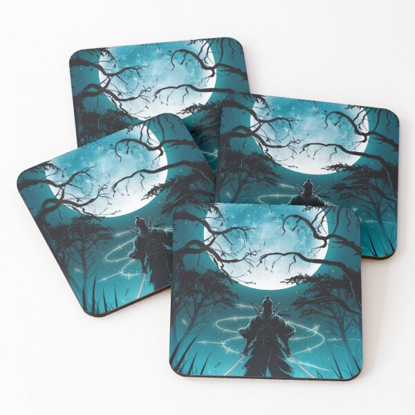 Item preview, Moonlit Samurai designed and sold by ZihneDesign.