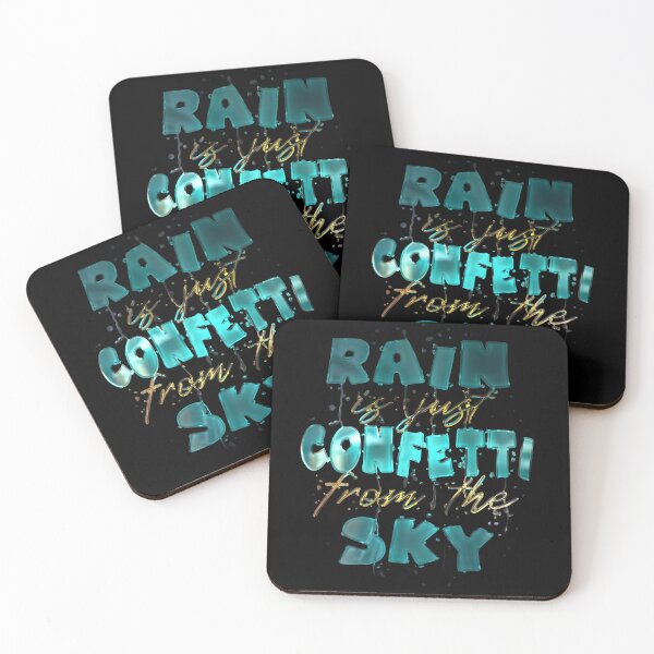 Item preview, Rain Confetti designed and sold by SuRReal3D.